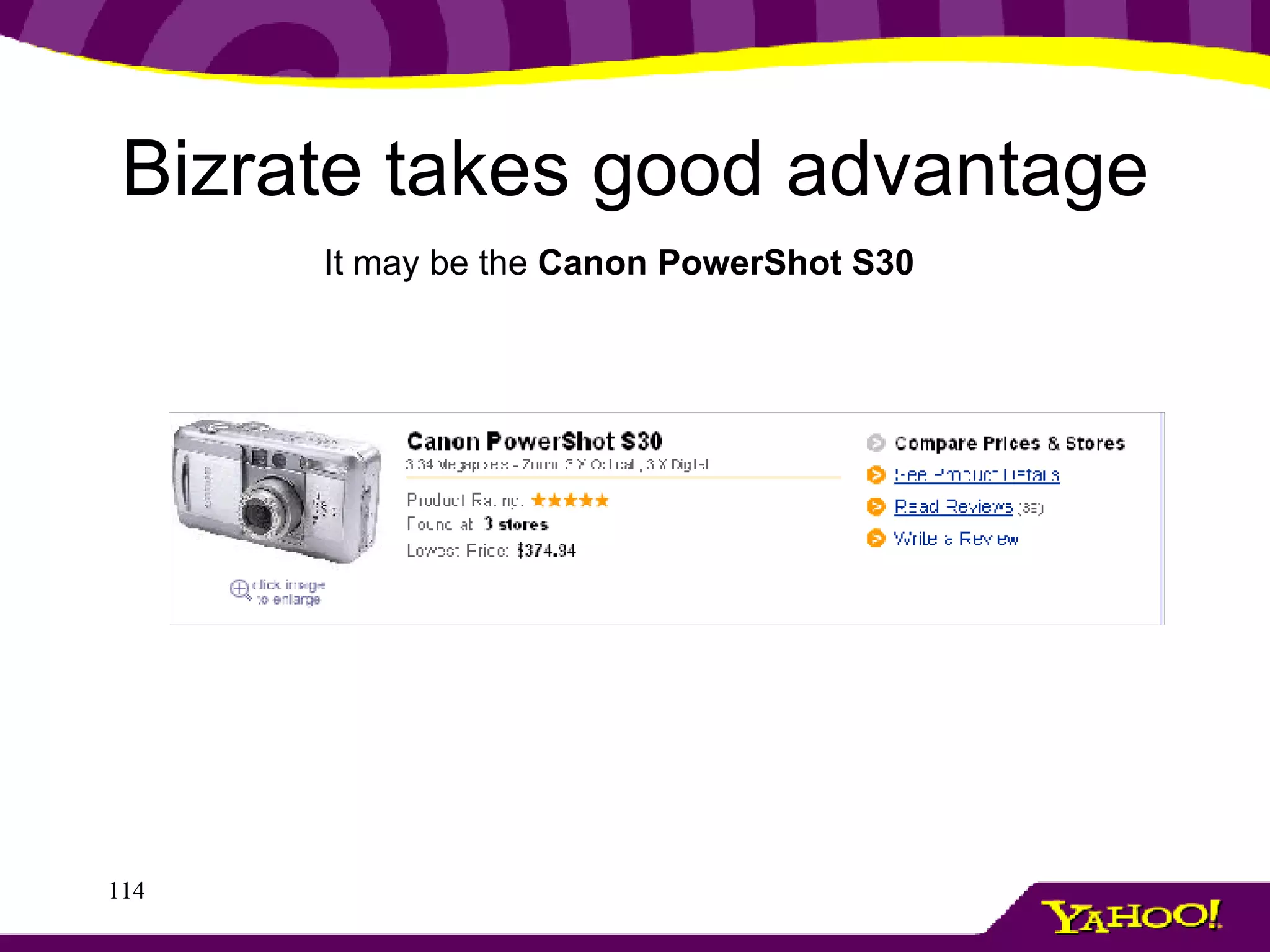 Bizrate takes good advantage It may be the  Canon PowerShot S30 