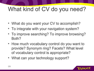 What kind of CV do you need?  <ul><li>What do you want your CV to accomplish?  </li></ul><ul><li>To integrate with your na...