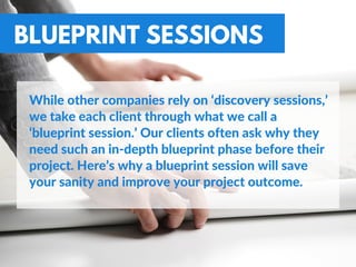 Why do you need a blueprint session? | PDF