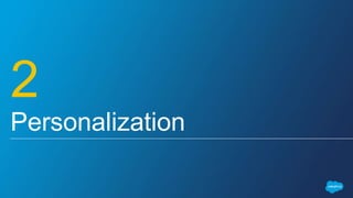 2
Personalization
 
