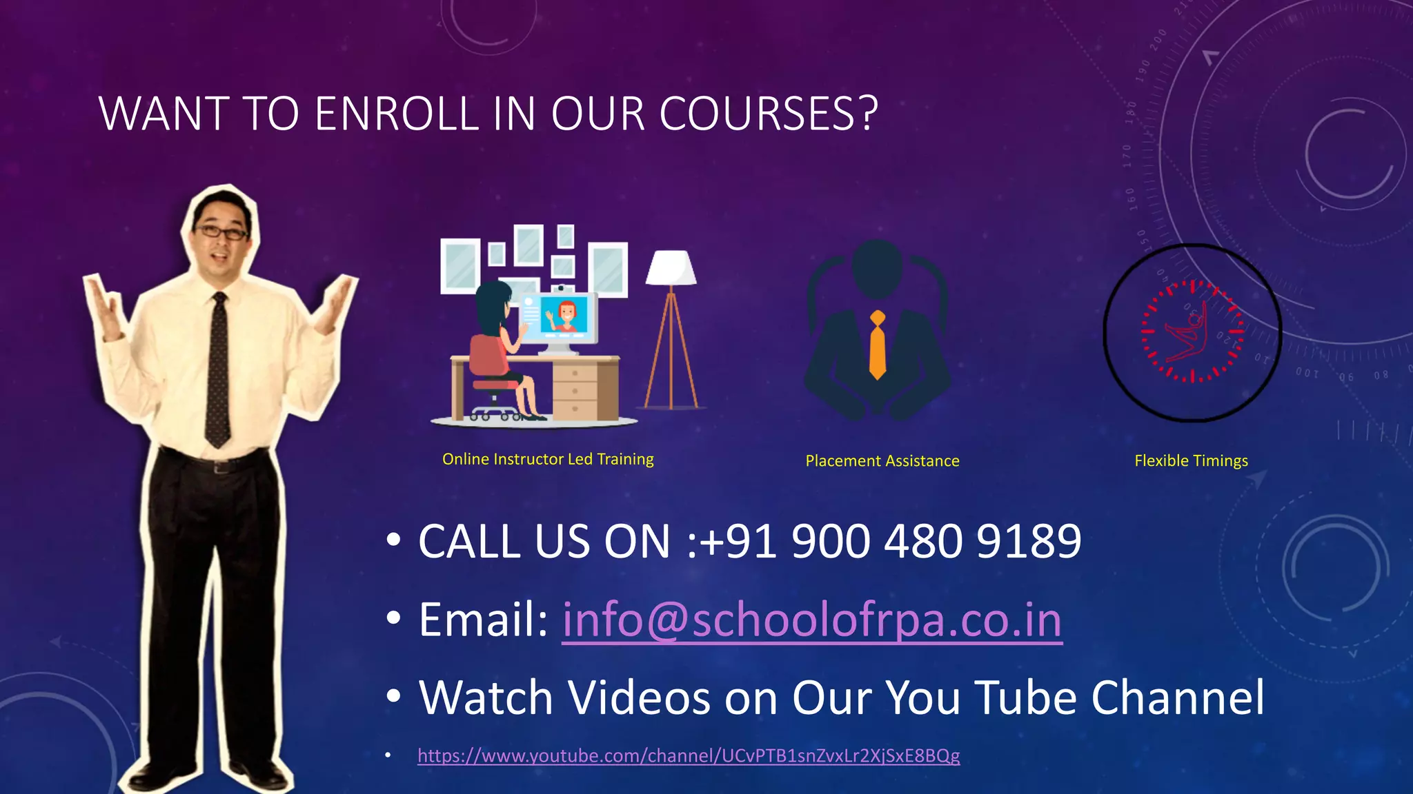 Blue prism course content