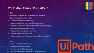 Blue prism vs ui path | PDF