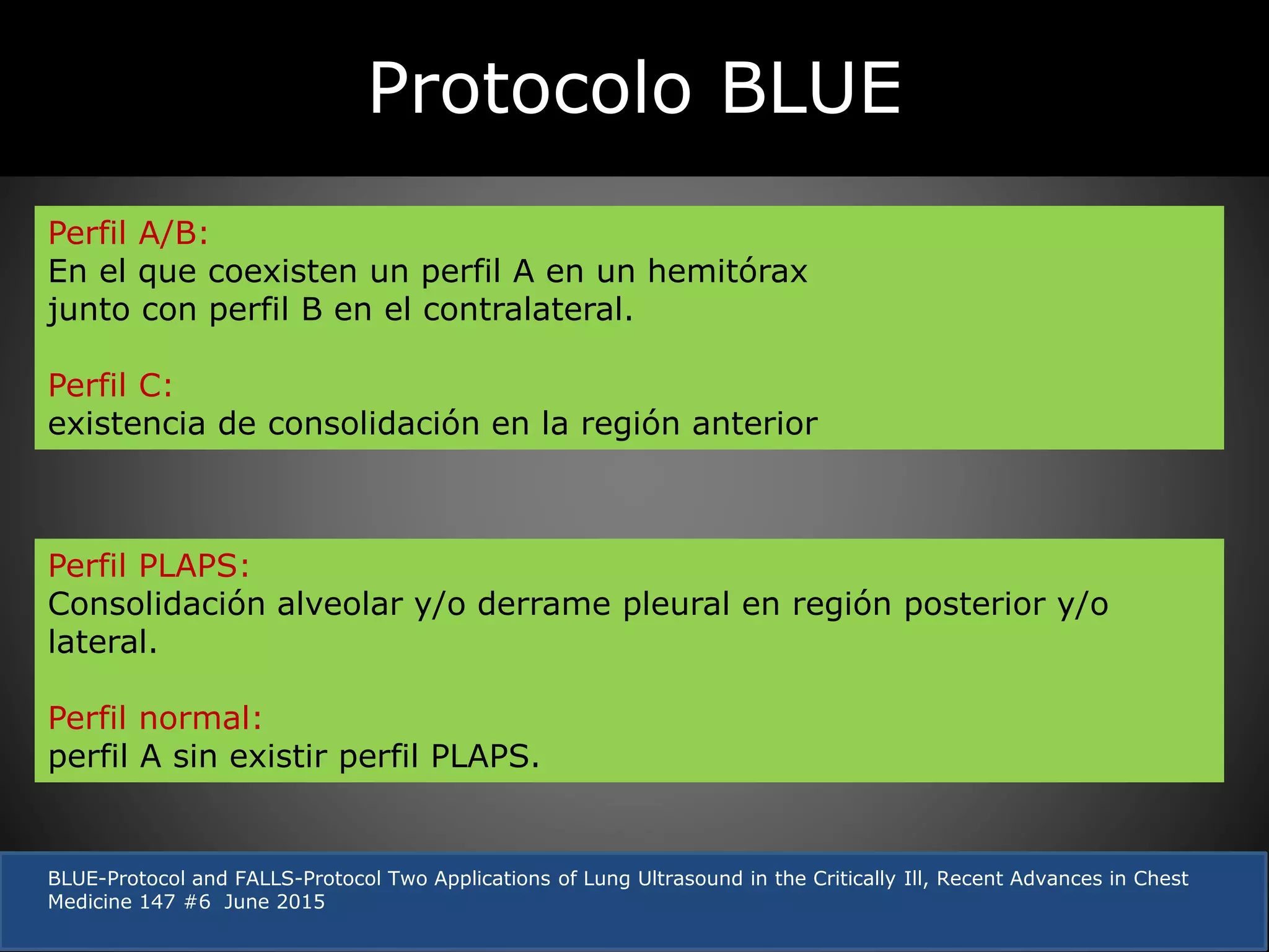 Blue protocolo | PPTX