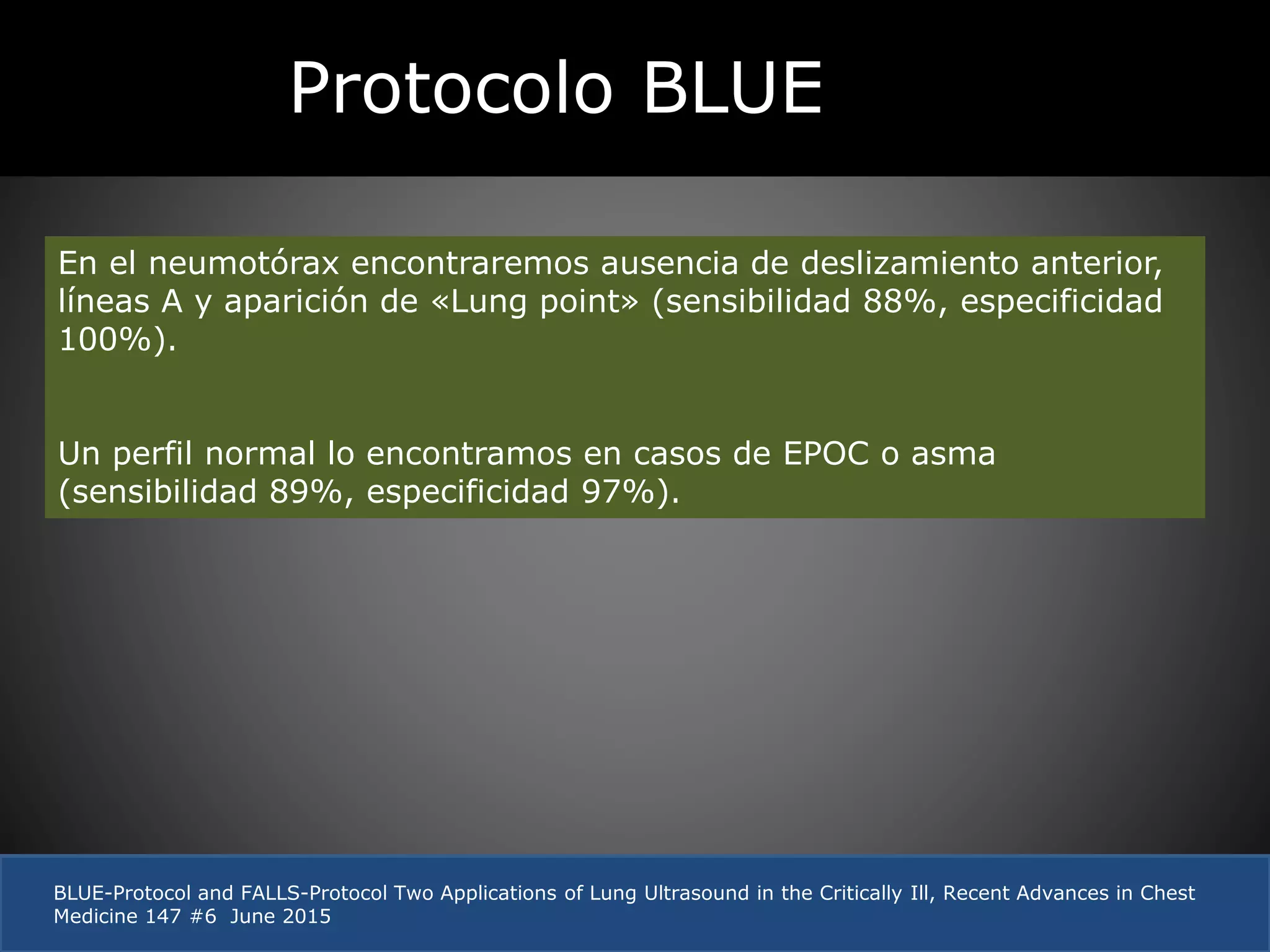 Blue protocolo | PPTX