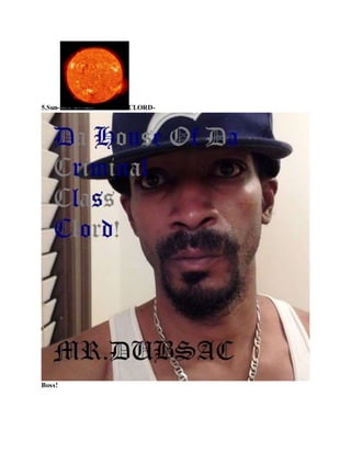 5.Sun- CLORD-
Boss!
 