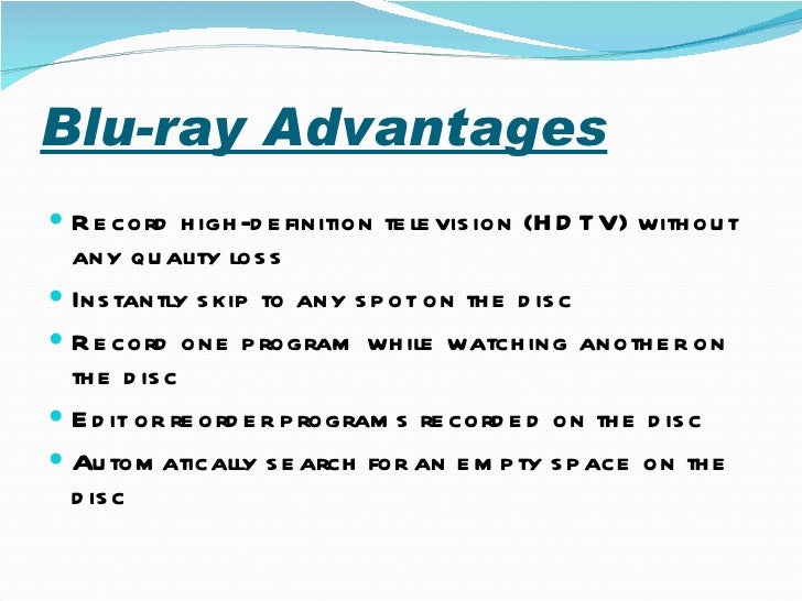 Blue ray disc ppt