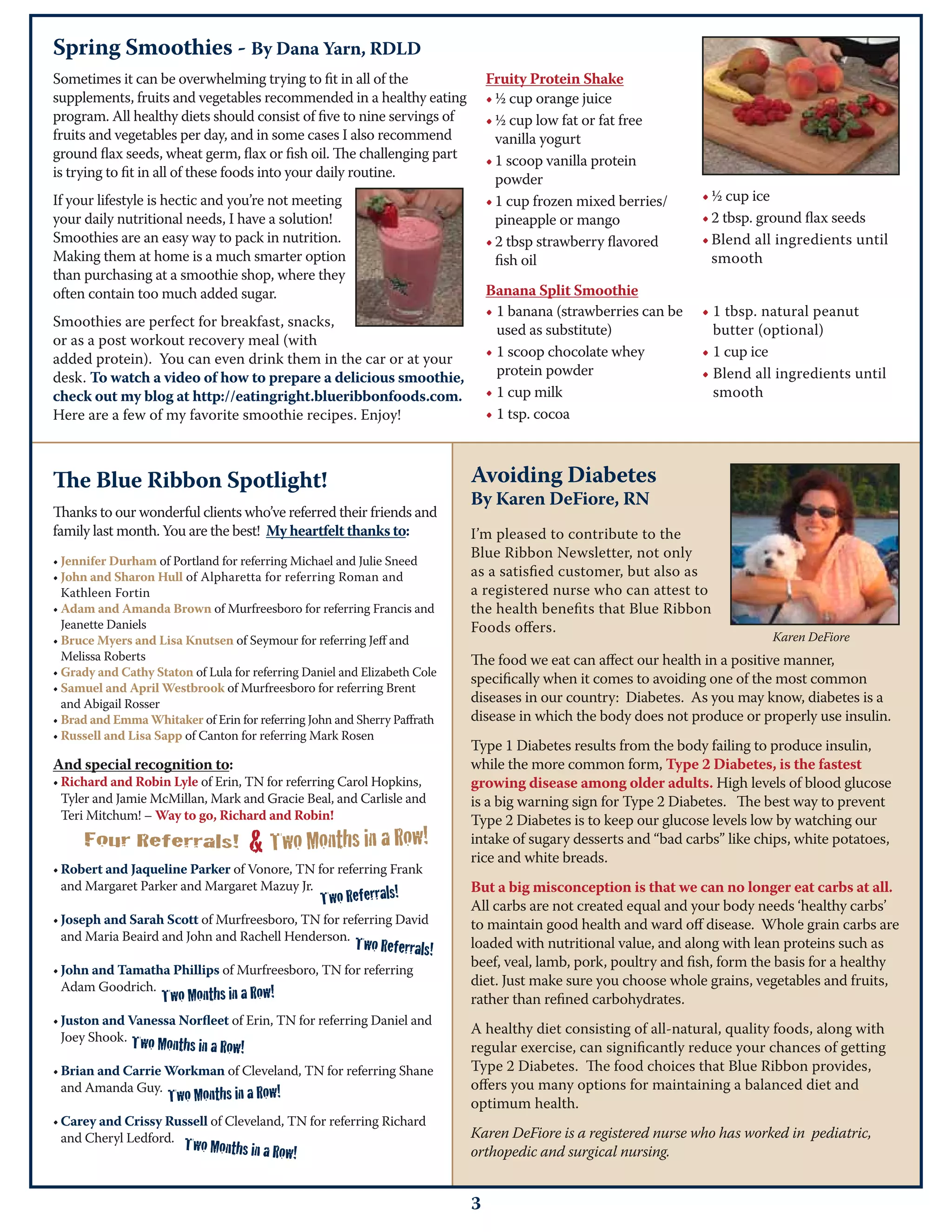 Blue ribbon Foods Reviews & News PDF