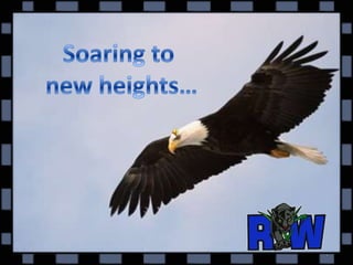 Soaring to  new heights… 