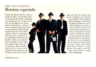 Blues Brothers. Retorno esperado (1998)