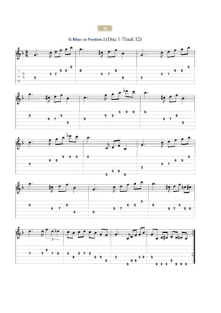 22

G Blues in Position 2 (Disc 1 /Track 12)
 