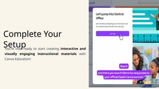 APPLYING BASIC COMPUTER SKILLS IN CANVA FOR CREATIVE AND INTERACTIVE ...