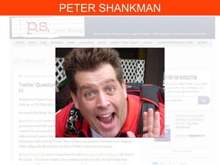 PETER SHANKMAN