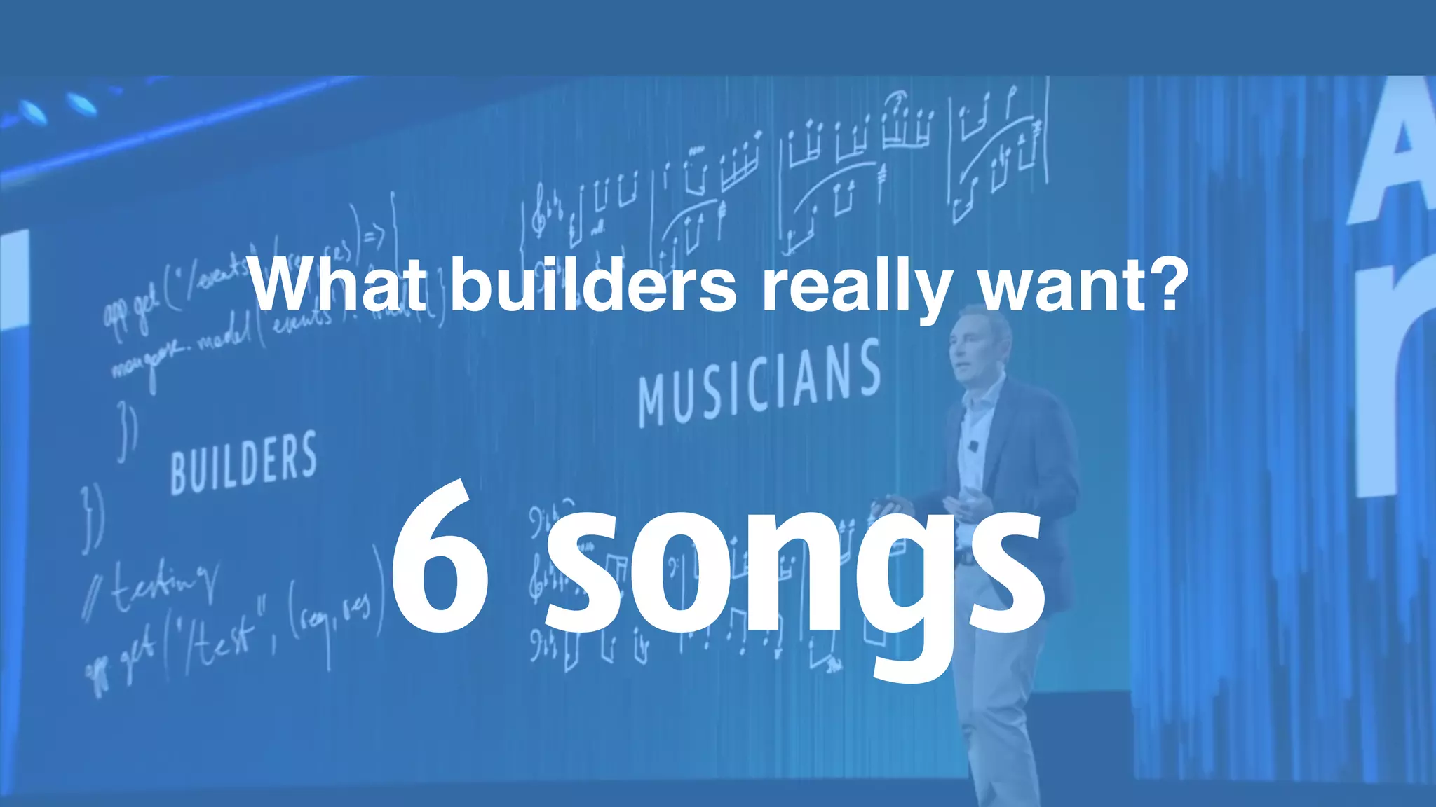 What builders really want?
6 songs
 