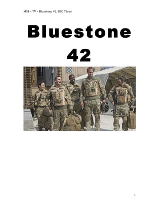 MS4	
  –	
  TV	
  –	
  Bluestone	
  42,	
  BBC	
  Three	
  

Bluestone
42

	
  

1	
  

 