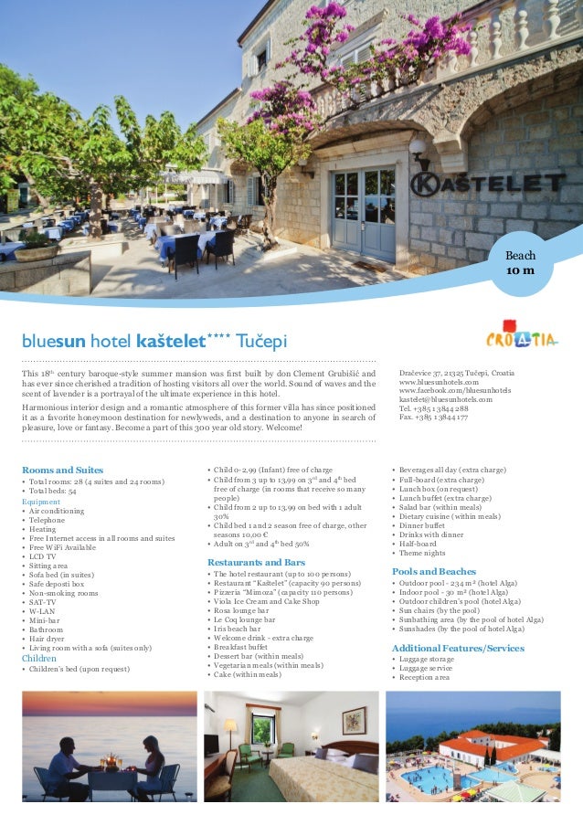 fact hotel lujo sheet resorts sheets fact  & Bluesun hotels