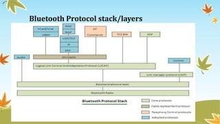 Bluethooth Protocol stack/layers | PPTX