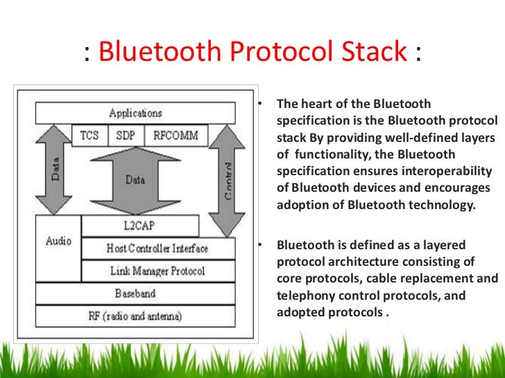 bluetooth protocol stack bluetooth protocol stack