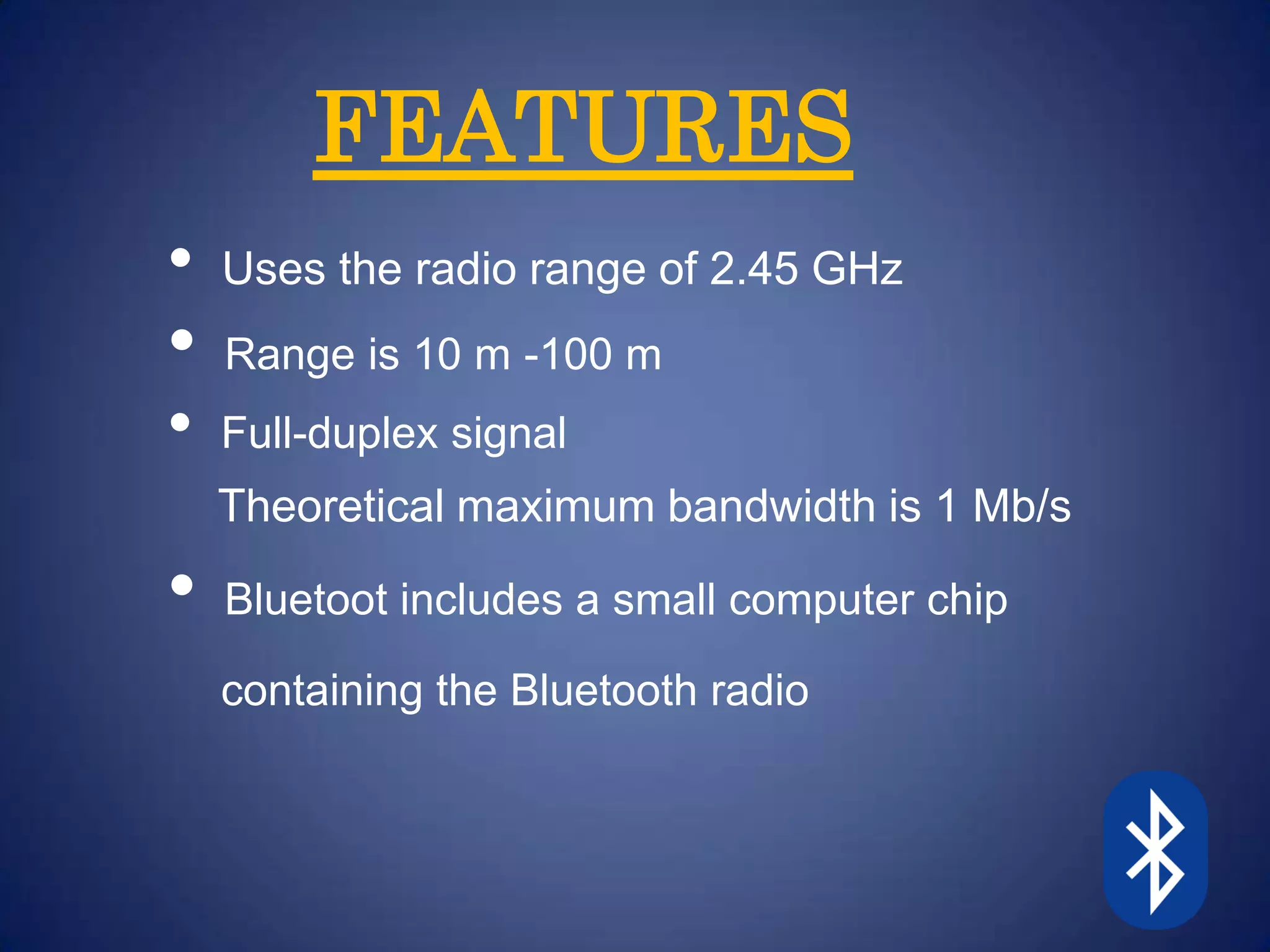 Bluetooth ppt by Ajay | PPTX
