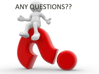 ANY QUESTIONS?? 

