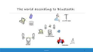 BLUETOOTH 6
The world according to Bluetooth:
 
