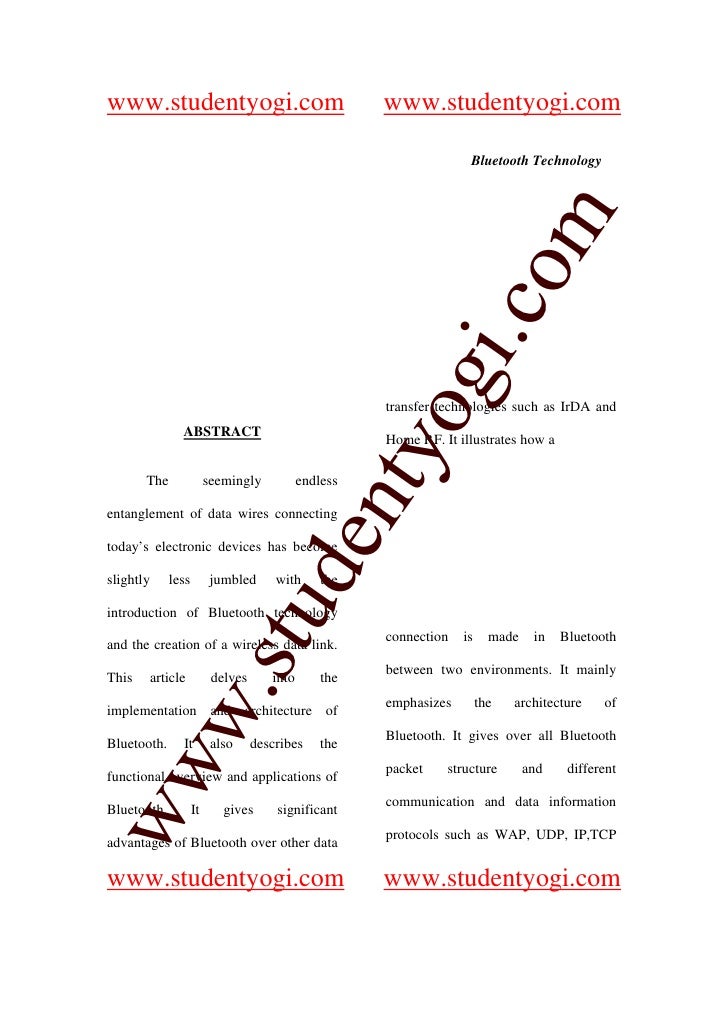 Bluetooth technology picture