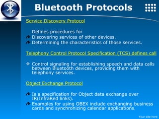 Bluetooth Technology Slide 18