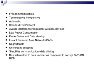 Bluetooth & cdma technology | PPT