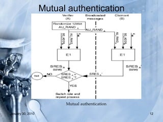 Mutual authentication Mutual authentication 