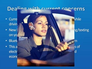 Leading the wayThe free market has been, and will be leading the way for the future of Bluetooth.Most applications of BT have been made by people who have put their ideas together into a single form of communicationCanada’s role in developing Bluetooth is in the government investing money in production of Bluetooth devices.Despite the minor role, Canada has made laws that cause an increased awareness of Bluetooth and as a result, an increase in sales and future possibilities.