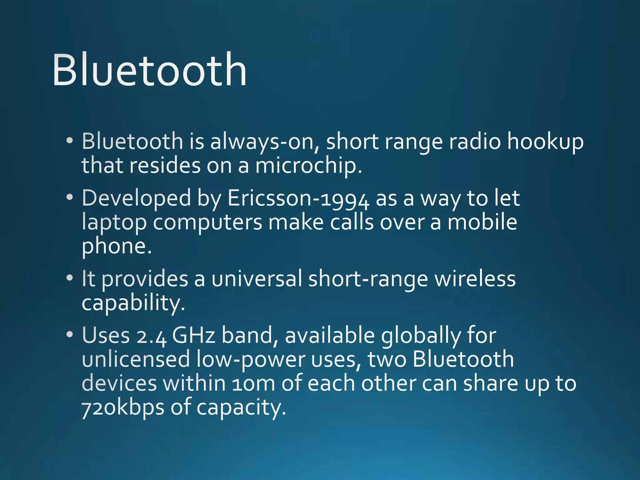 Bluetooth protocol