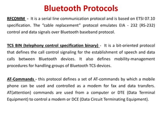 Bluez Rfcomm Bluetooth, RFID and WiMAX Technologies | PPTX