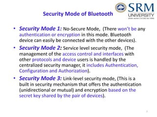 Bluetooth security | PPTX