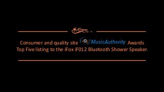 ifox creations speaker