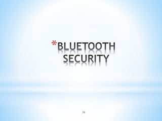 Bluetooth  technology