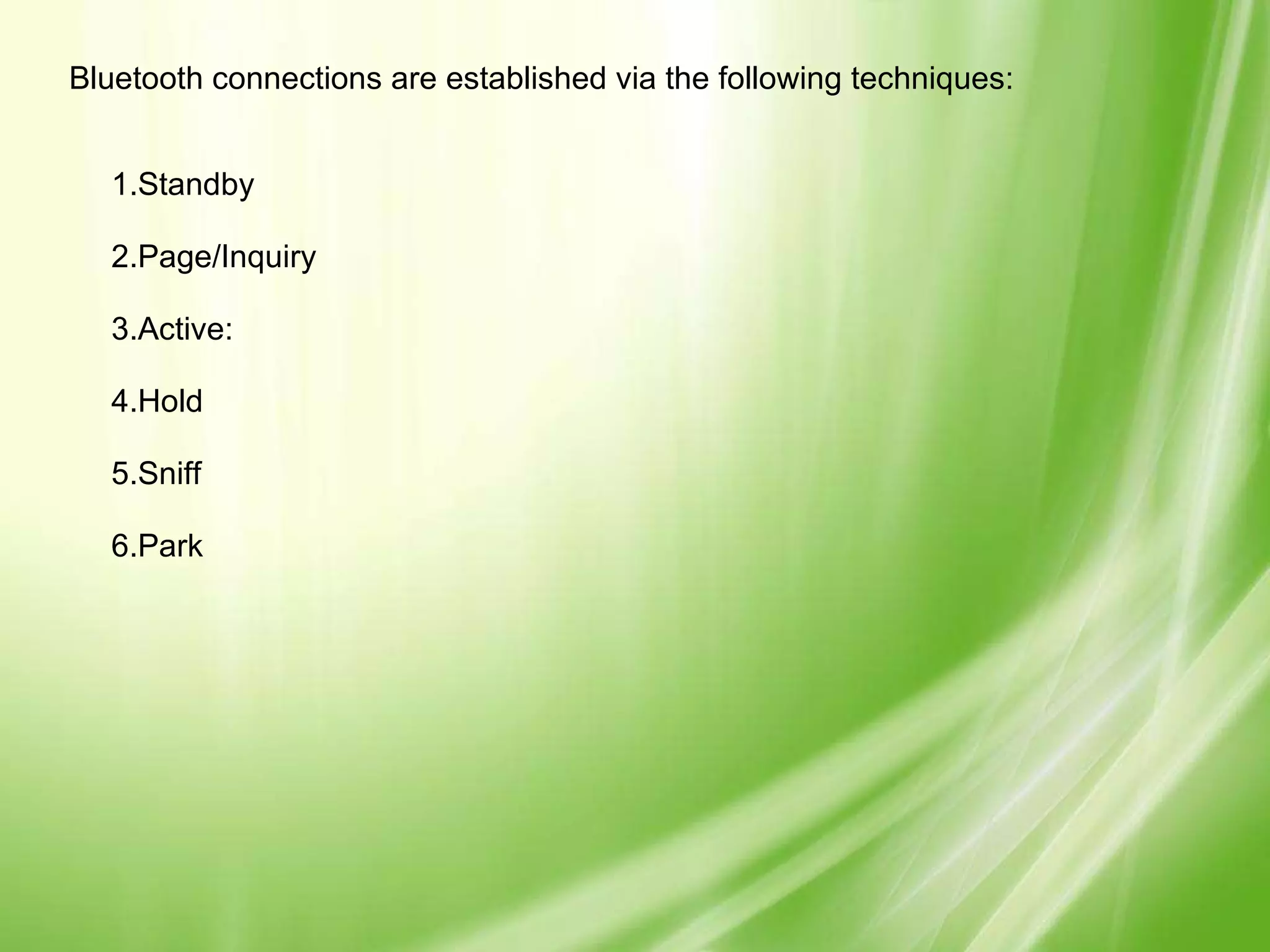 Bluetooth technology presentation | PPT