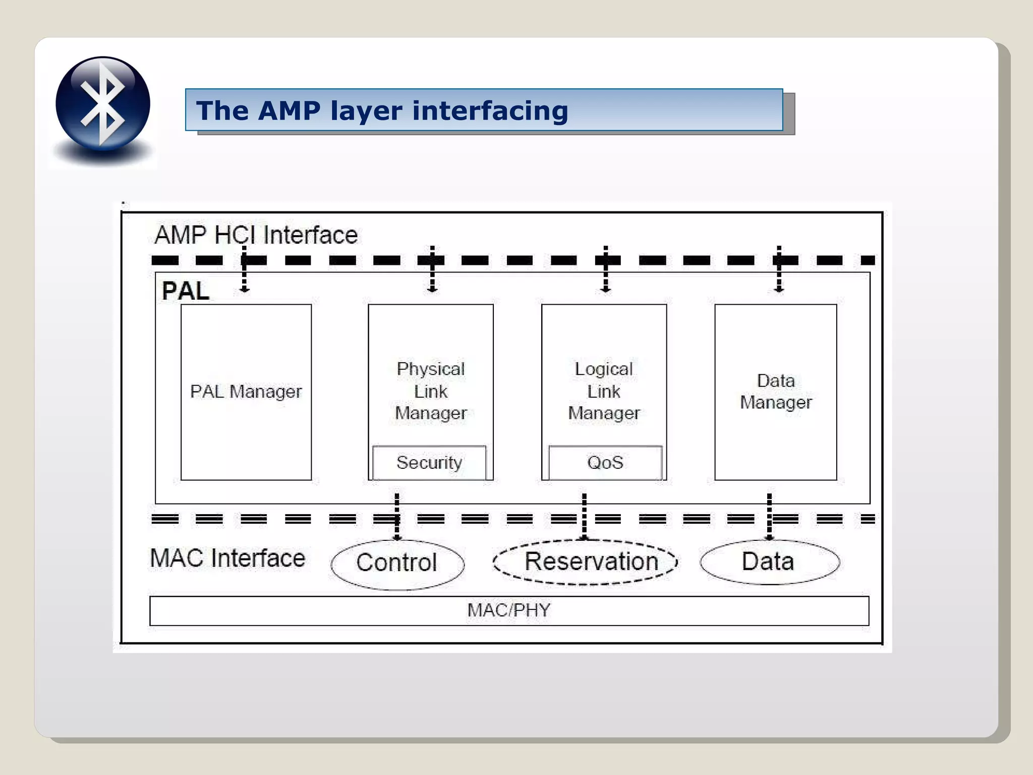 The AMP layer interfacing 