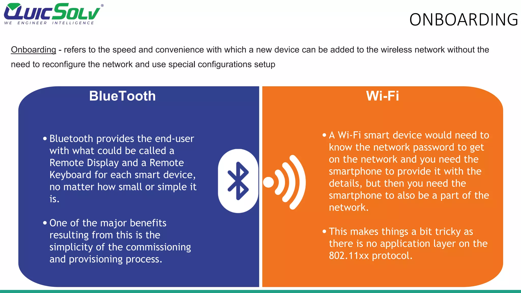 Visual Reference: Bluetooth Vs Wi Fi Comparison For Iot Solutions