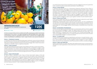 12
IMBARCO: Porto San Rocco di Muggia, Trieste - sabato
SBARCO: Porto San Rocco di Muggia, Trieste - venerdì
Lussino
- tipo di barca: a vela
- lunghezza barca: 13 mt
- cabine: 3 matrimoniali
- posti letto: 6
- bagni: 2
SCHEDA TECNICA BARCA
- servizi dello skipper
- sistemazione in cabina doppia
- maschere per snorkeling
LA VACANZA INCLUDE
- pasti a bordo e a terra
- supplemento carburante
- tasse portuali dove nell’itinerario
sono previste soste in porti o
marine
- tassa di soggiorno in Croazia
(circa 7 euro a persona settimanali)
LA VACANZA NON INCLUDE
Area di navigazione: Istria
A TUTTO VENTO TRA BELLEZZA E CULTURA - CROAZIA
Giorno 4 - Gli asinelli di Ilovich
Avremo la mattinata libera per vivere terra e mare di Lussino, una località turistica molto
vivace dove poter trovare tante suggestive baie per concedersi un bel tuffo. Nel pomeriggio ci
sposteremo verso Ilovik dove pernotteremo in mare in una baia riparata tra l’isola degli asinelli
e San Pietro (Sveti Petar). Nel piccolo e caratteristico borgo dell’isola potremo trovare tanti
ristoranti tipici per mangiare dell’ottimo pesce fresco.
Giorno 5 - Immersi tra il verde e il blu di Maracol
Al mattino ci dirigeremo verso l’isola di Unije e ci fermeremo presso la baia di Maracol, una lingua
di blu che s’insinua nel verde rigoglioso della terraferma; un luogo ideale per trascorrere una
giornata di assoluto relax. La notte la trascorreremo in mare in una baia protetta.
Giorno 6 - Una giornata...a tutta vela!
Dopo aver fatto colazione ci dirigiamo verso nord e riattraverseremo la zona del Quarnaro
per arrivare alla sera nuovamente a Rovigno dove trascorreremo la notte in mare (ormeggio
all’ancora).
Giorno 7 - Si torna a casa
E’ arrivato il momento di fare ritorno verso il porto di partenza ma prima ci fermiamo per un
ultimo pranzo a Pirano, a ridosso delle Saline di Sicciole. L’arrivo in porto a Muggia è previsto
verso sera.
MUGGIA
 