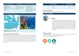 13A TUTTO VENTO TRA BELLEZZA E CULTURA - CROAZIA
MODALITÀ DI PAGAMENTO
50% alla prenotazione, saldo a 30 giorni dalla data di partenza.
COME RAGGIUNGERE IL PORTO D’IMBARCO
In auto - Autostrada A4 fino a Trieste, uscita al casello Trieste - Lisert e proseguire per circa 40
Km lungo la Grande Viabilità in direzione Muggia seguendo le indicazioni per Porto San Rocco.
In aereo - Arrivo a Trieste (Ronchi dei Legionari a 50 Km dal Porto) e collegamento con stazione
centrale FS con un bus/navetta numero 5, da qui è possibile raggiungere Muggia (circa 20 km)
con l’autobus (linea 20) o il taxi. In alternativa si può atterrare negli aeroporti di Venezia (Marco
Polo a 158 Km), Portorose (a 30 Km) e Lubljana (a 70 km).
DATE DI PARTENZA PREZZO A PERSONA
30 LUGLIO 570 €
6, 13 AGOSTO 650 €
20 AGOSTO 570 €
NOTE DELLA VACANZA
Durante il secondo giorno, in alternativa alla visita di Pola, è possibile raggiungere Veruda o
Medulin.
Durante il sesto giorno, in alternativa alla visita di Rovigno, è possibile sostare a Veruda.
La partenza è garantita al raggiungimento di minimo 4 partecipanti / adulti.
SKIPPER
Alessandro
“Sono una persona solare, di compagnia e molto dinamica. Ho
un’esperienza ventennale nelle crociere in barca a vela e in regate
agonistiche. Mi piace condividere con i miei compagni di vacanza le
piccole regole della navigazione a vela che per me non è solo una
passione ma un vero e proprio stile di vita. ”
CONOSCI IL COMANDANTE E LA CO-SKIPPER
LA MIA PRIMA
VACANZA IN BARCA
STOP
STRESS
 