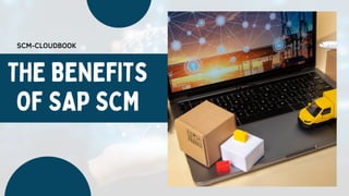 THE BENEFITS
OF SAP SCM
SCM-CLOUDBOOK
 