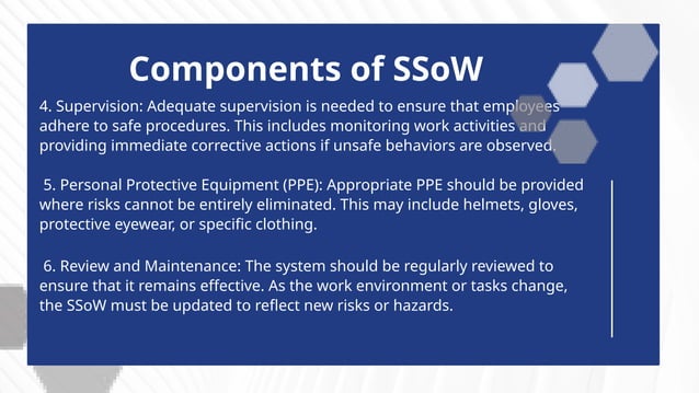Image showcasing Blue White Professional Modern Safety Training Presentation.pptx