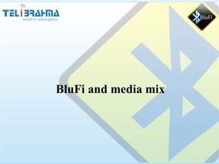 BluFi and media mix 