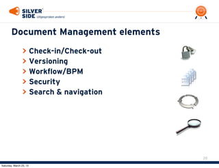 BLUG 2013: Social Document Management in IBM Connections