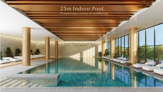 25m Indoor Pool
Promoting a sense of wellbeing.
 