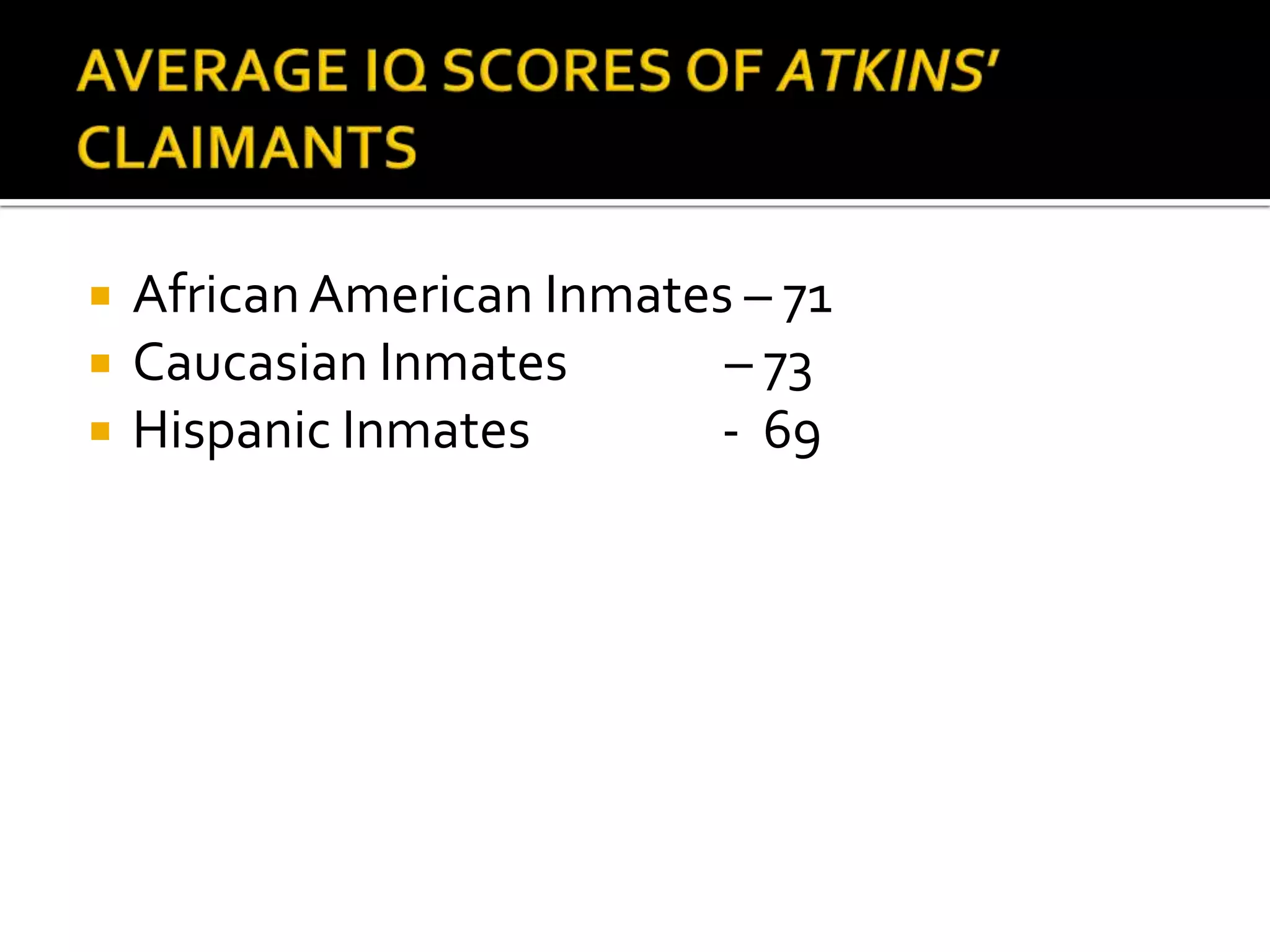 Percent Losses by Prong