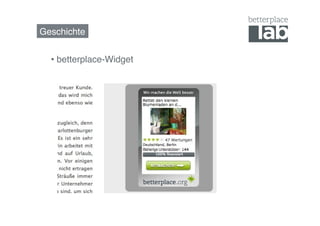 Geschichte!


  •  betterplace-Widget!
 
