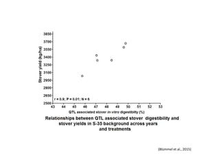 Multi-dimensional crop improvement: Experiences from collaborative ILRI-ICRISAT-NARES work on sorghum in India