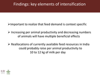 Multidimensional crop improvement to increase overall productivity in mixed crop-livestock systems and to support intensification of livestock