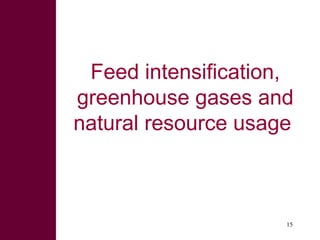 Feed the Future: Using crop by-products to intensify and sustain food production