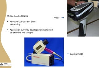 Opportunities from multi-dimensional crop improvement and the supporting role of Near Infrared Spectroscopy(NIRS) networks